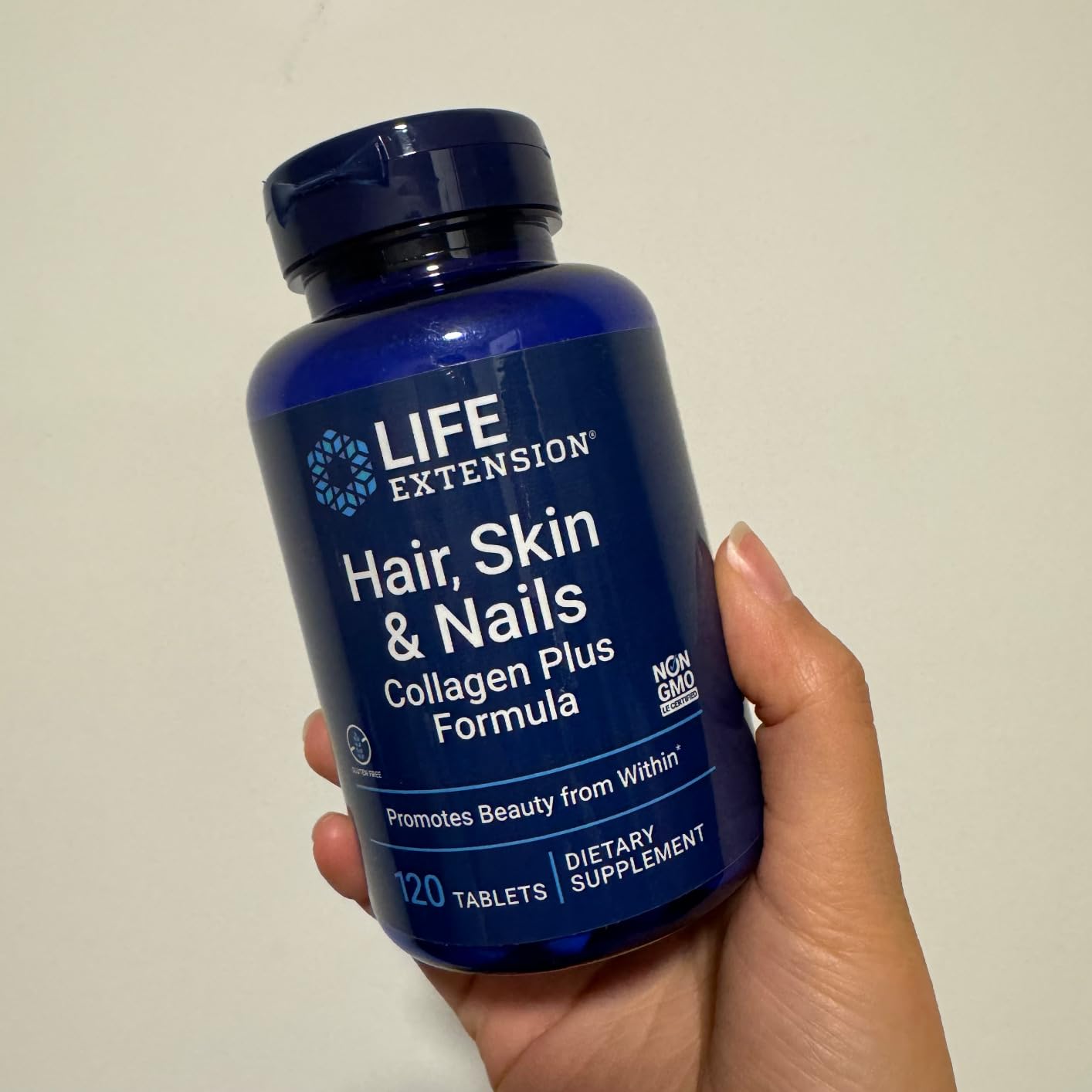 Life Extension Hair, Skin, & Nails- Collagen Plus, 120 Count customer photo 2