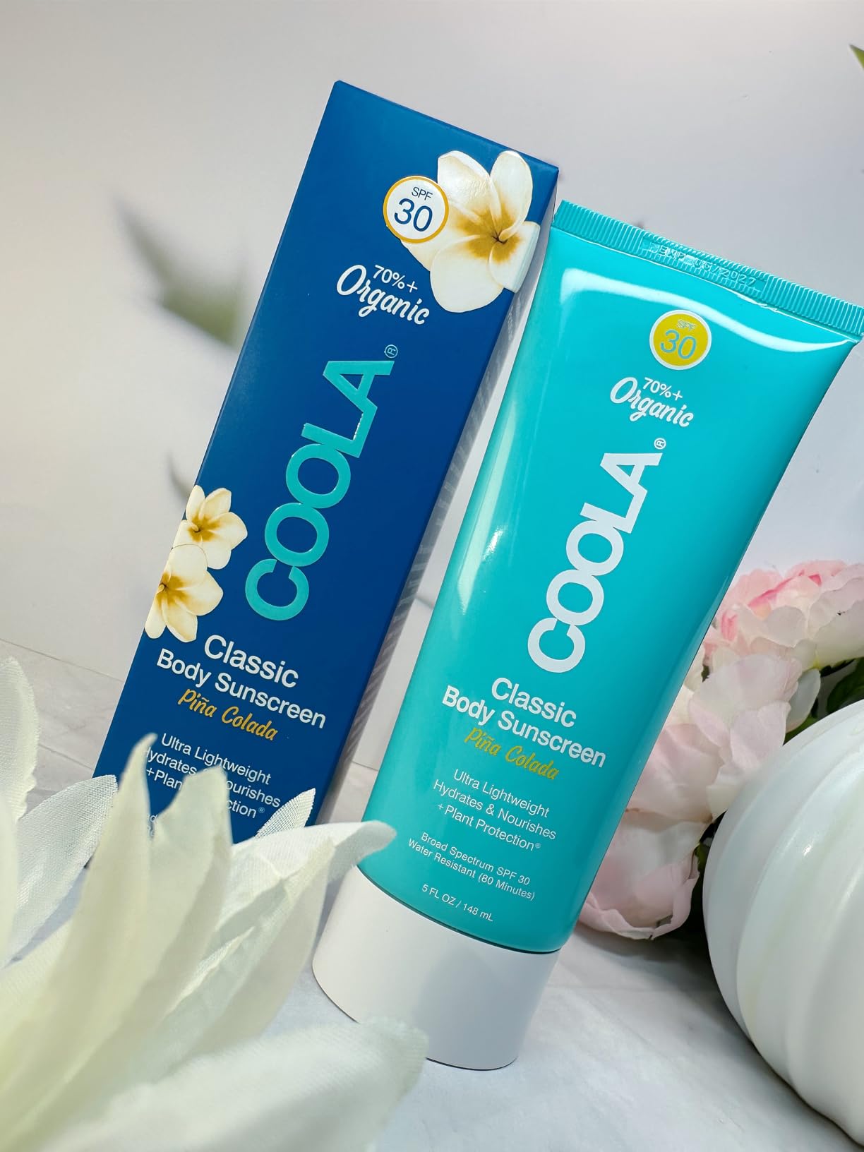 COOLA Organic Sunscreen SPF 50 Sunblock Body Lotion, Dermatologist Tested Skin Care for Daily Protection, Vegan and Gluten Free, Fragrance Free, 5 Fl Oz customer photo 2