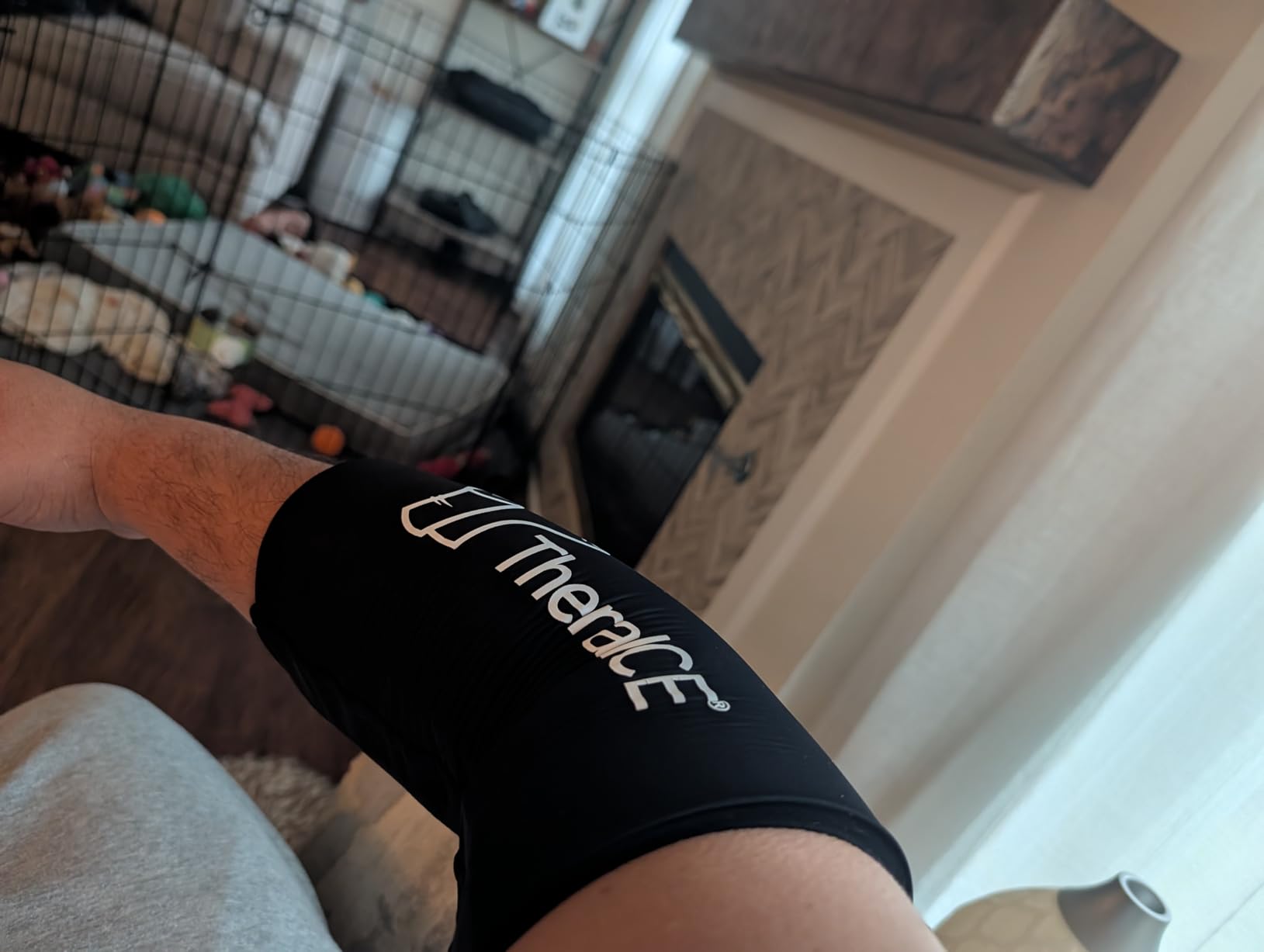 TheraICE Elbow Ice Pack Wrap Compression Sleeve for Injuries Reusable Gel Arm Cold Packs | Tennis Elbow Golfers & Cubital Tunnel, Tendinitis Pain Relief | Plus Shin Splints, Calf Strain | Women & Men customer photo 1