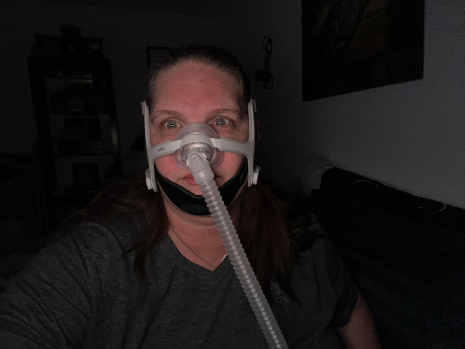 Anti Snoring Chin Strap for Men and Women CPAP Users - Chin Strap for Sleeping - Effective Snore Solution for Excessive Snoring customer photo 2