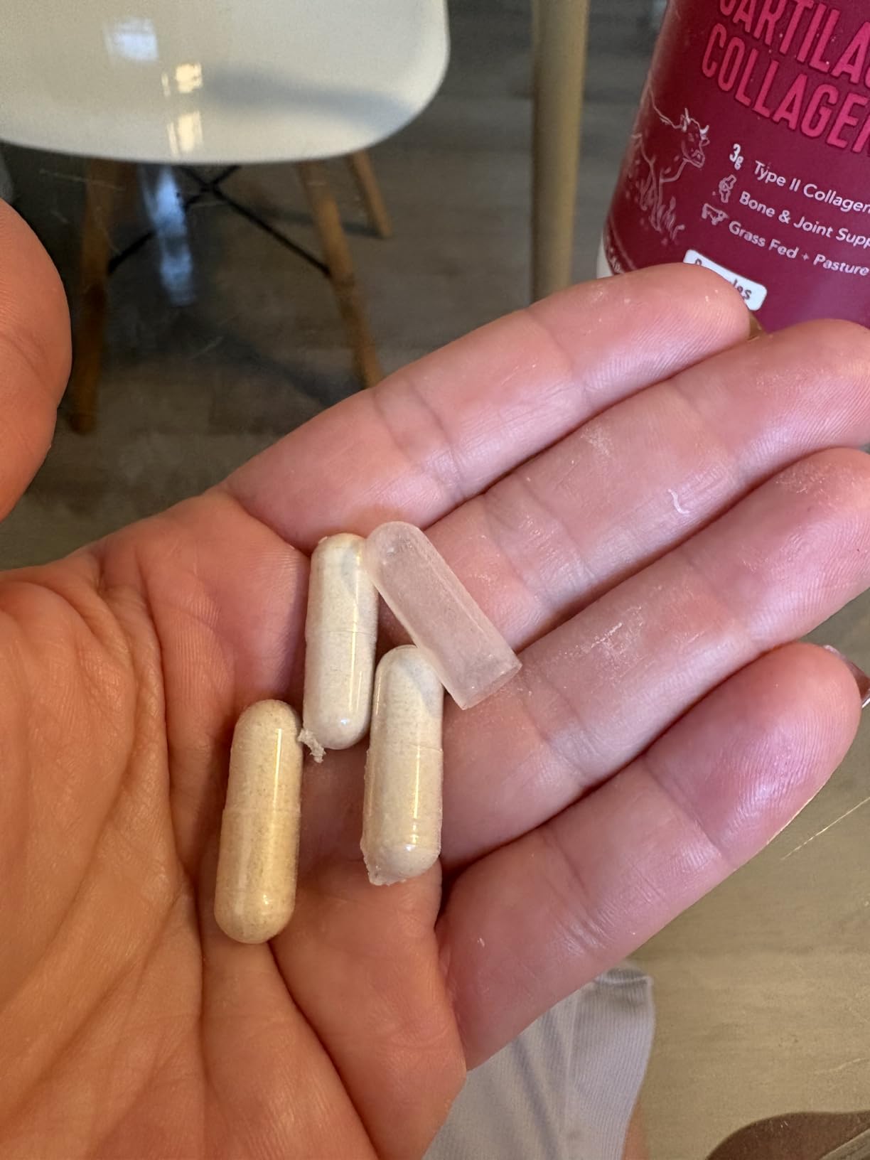 Vital Proteins Cartilage Collagen Pills, Type II Collagen & Chondroitin Sulfate Supplement for Recovery & Healthy Hair, Skin, Nails and Joints, 750 mg Serving, 120 Capsules customer photo 2