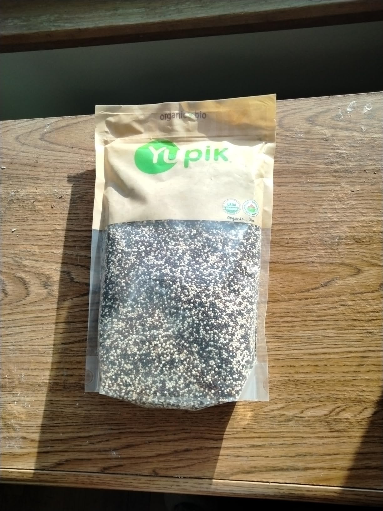 Yupik Organic Tri-Color Quinoa, 2.2 lb (35.2 oz), Non-GMO, Gluten-Free, Kosher, Raw Seeds, White, Red & Black Quinoa, Unsalted, Oil-Free, Source of Fiber & Iron, Ideal Rice & Pasta Replacement customer photo 2