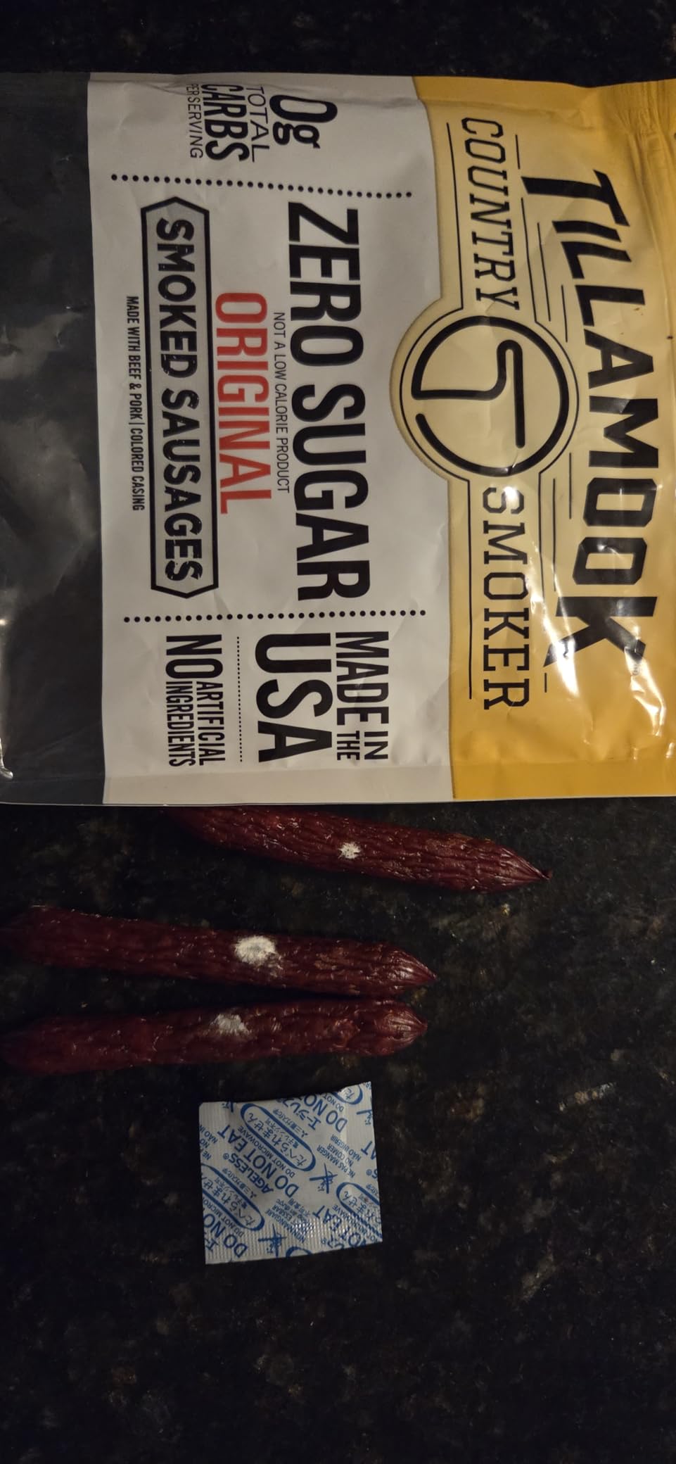Tillamook Country Smoker Keto Friendly Zero Sugar Smoked Sausages, Original, 10 Ounce customer photo 2