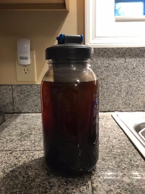 County Line Kitchen 64oz Cold Brew Coffee Maker with Leak Proof Lid - Gray customer photo 1