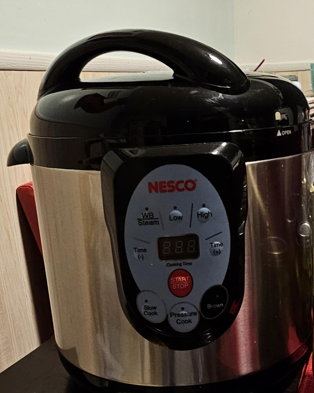 NESCO NPC-9 Smart Electric Pressure Canner and Cooker for Home Food Preservation, 9.5-Quart Stainless Steel with Digital Controls customer photo 2