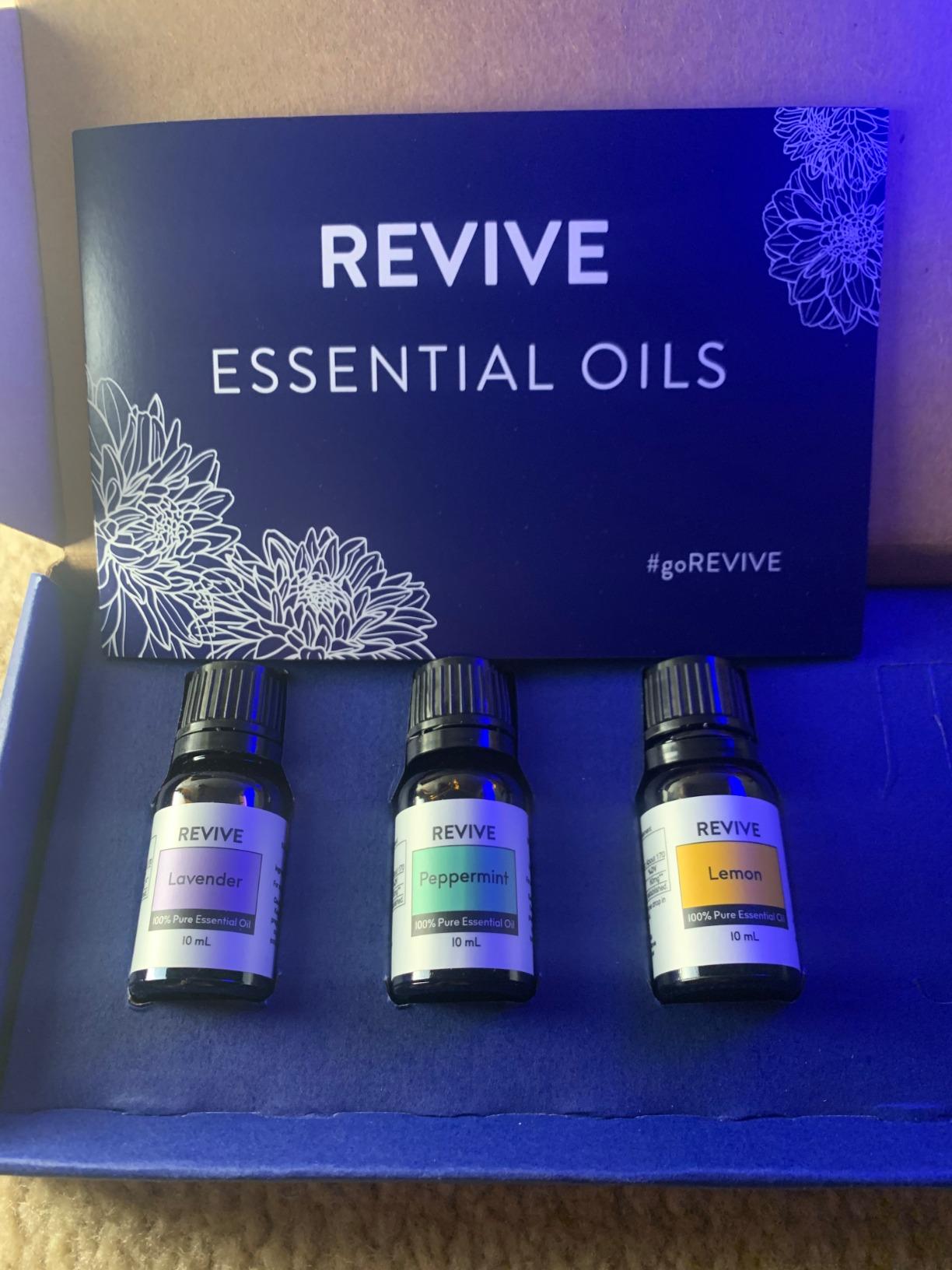 Top 3 Essential Oils Kit by Revive Essential Oils - 100% Pure Therapeutic Grade, for Diffuser, Humidifier, Massage, Aromatherapy, Skin & Hair Care - Cruelty Free - Unrefined Oils with No Fillers customer photo 1