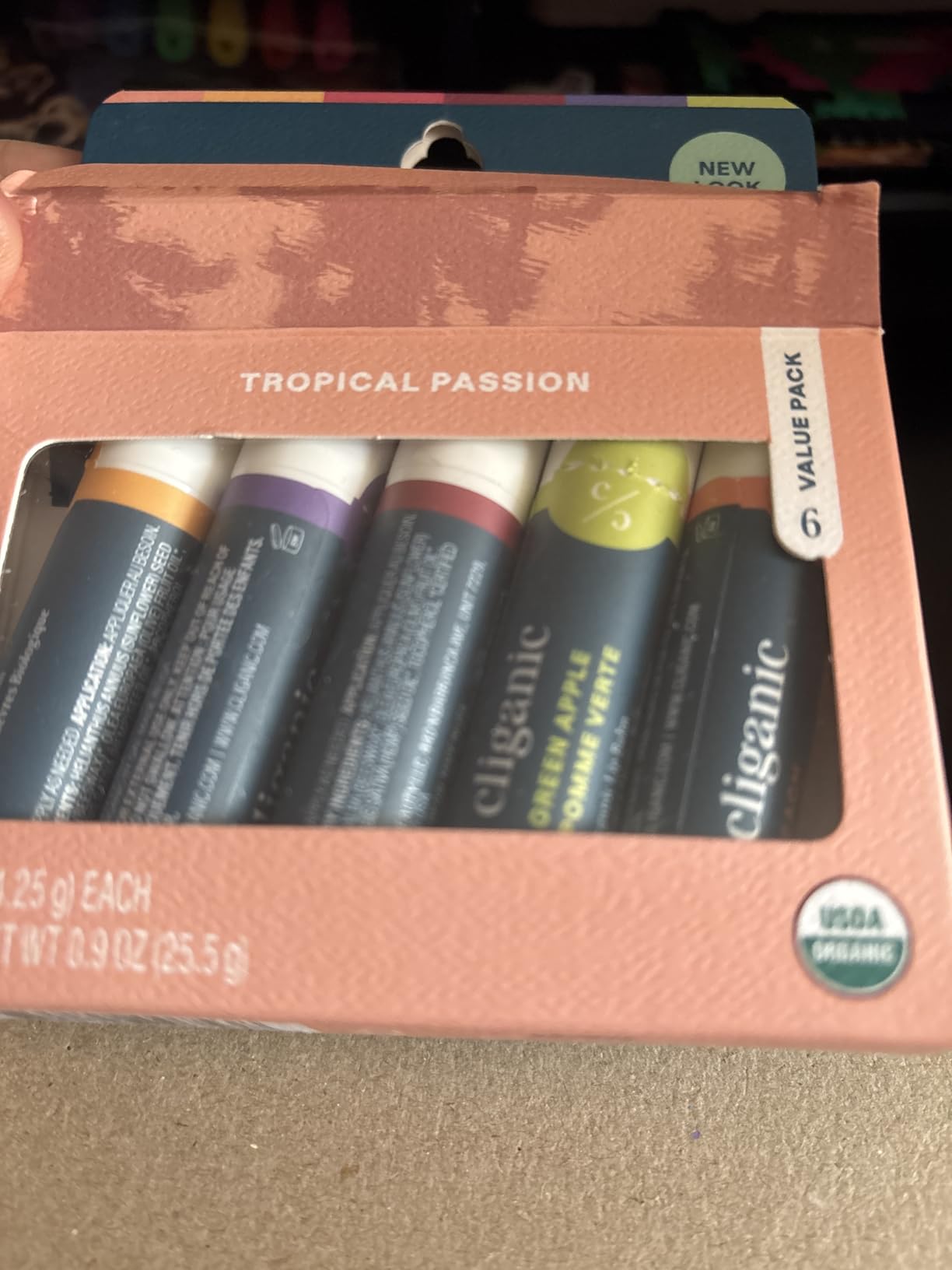 Cliganic Organic Lip Balm Set (6 Flavors) - 100% Natural Hydrating, Moisturizing for Dry Cracked Lips customer photo 1