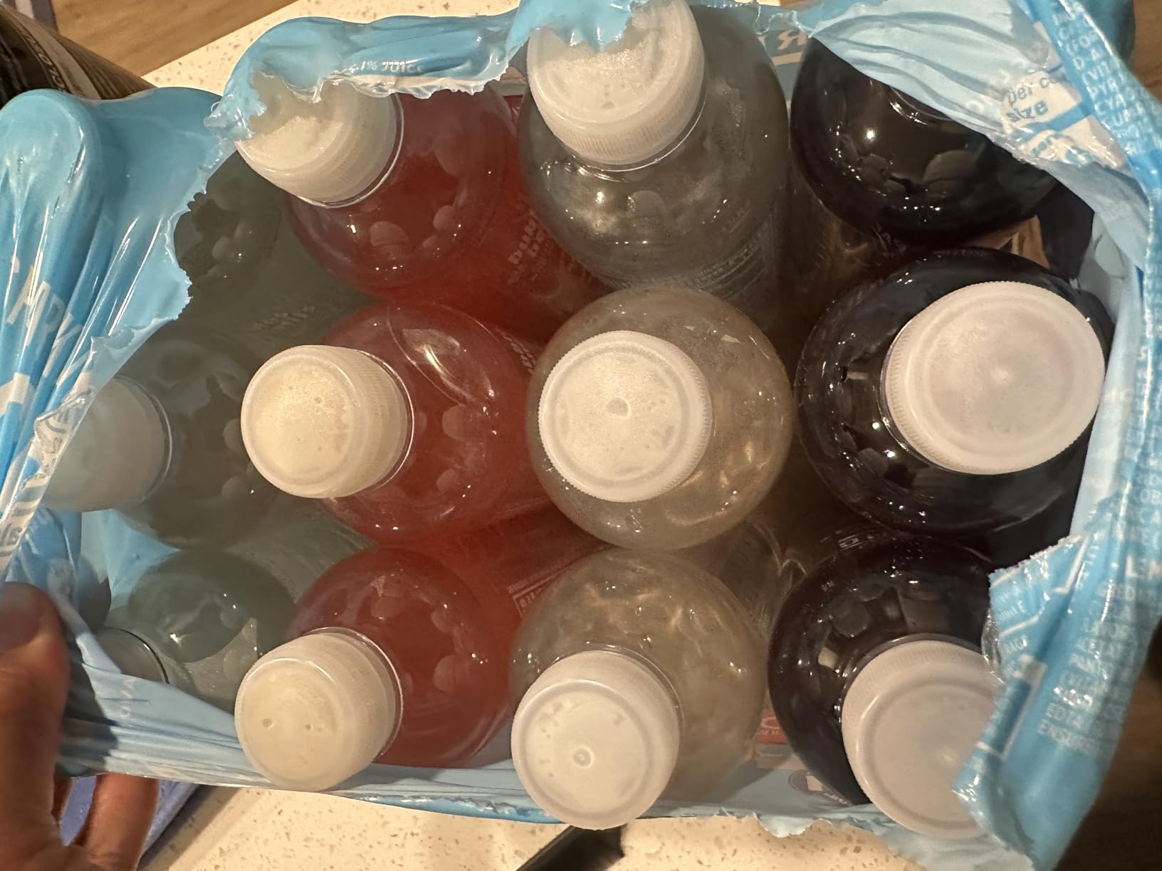 Sparkling Ice Blue Variety Pack, Zero Sugar Sparkling Water, with Vitamins and Antioxidants, 17 fl oz, 12 count customer photo 1