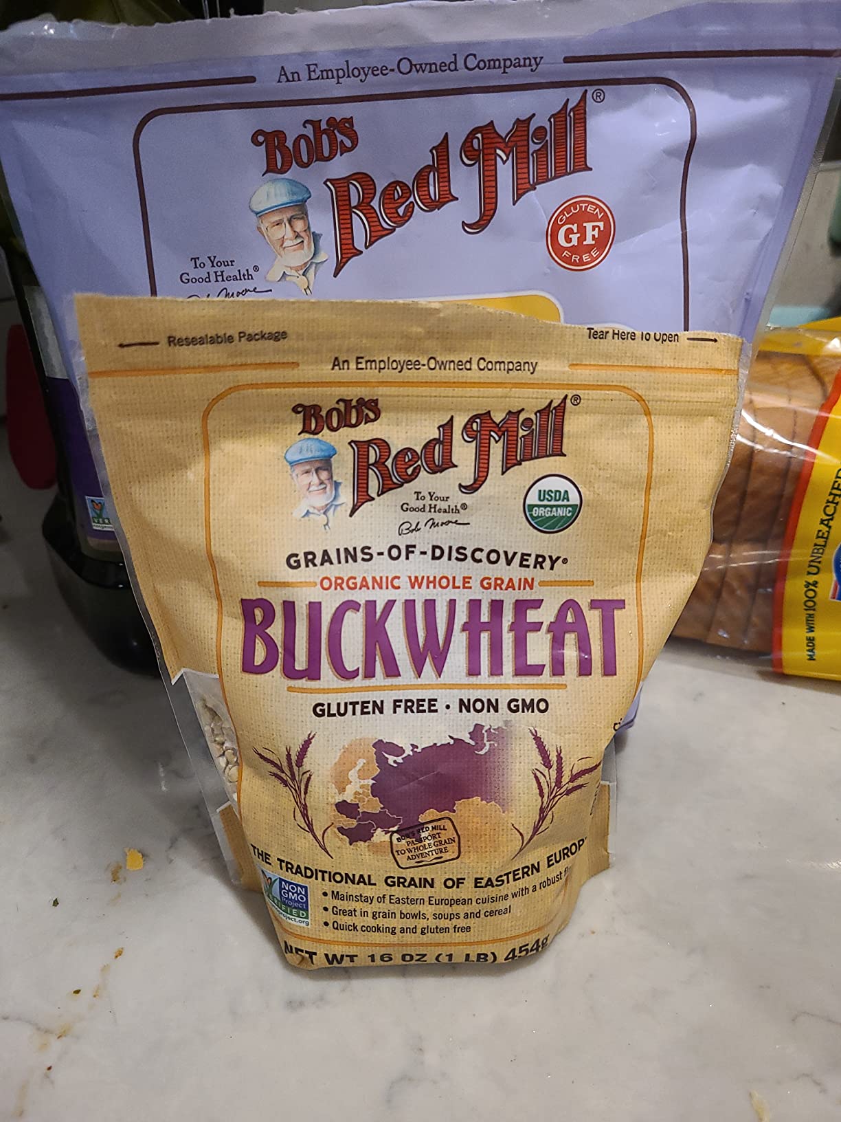 Bob's Red Mill Organic Gluten Free Buckwheat Groats, 16oz (Pack of 4) - Organic, Non GMO, Whole Grain, Vegan, Kosher customer photo 1