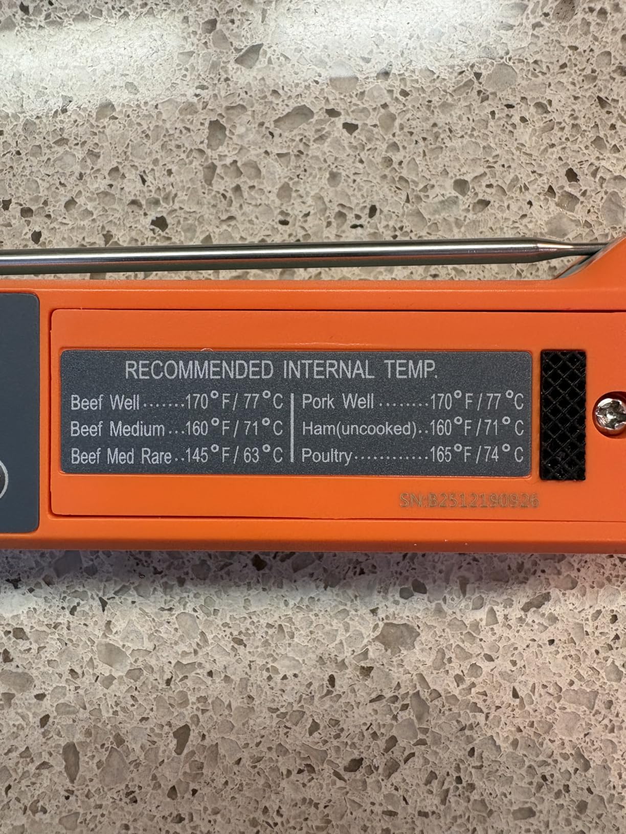 TempPro TP19H Digital Meat Thermometer for Cooking, 1 Sec Instant Read Food Thermometer with Motion-Sensing Wake for BBQ Grill Oil Fry Candy for Fathers Day Gift for Dad Men (Previously ThermoPro) customer photo 2