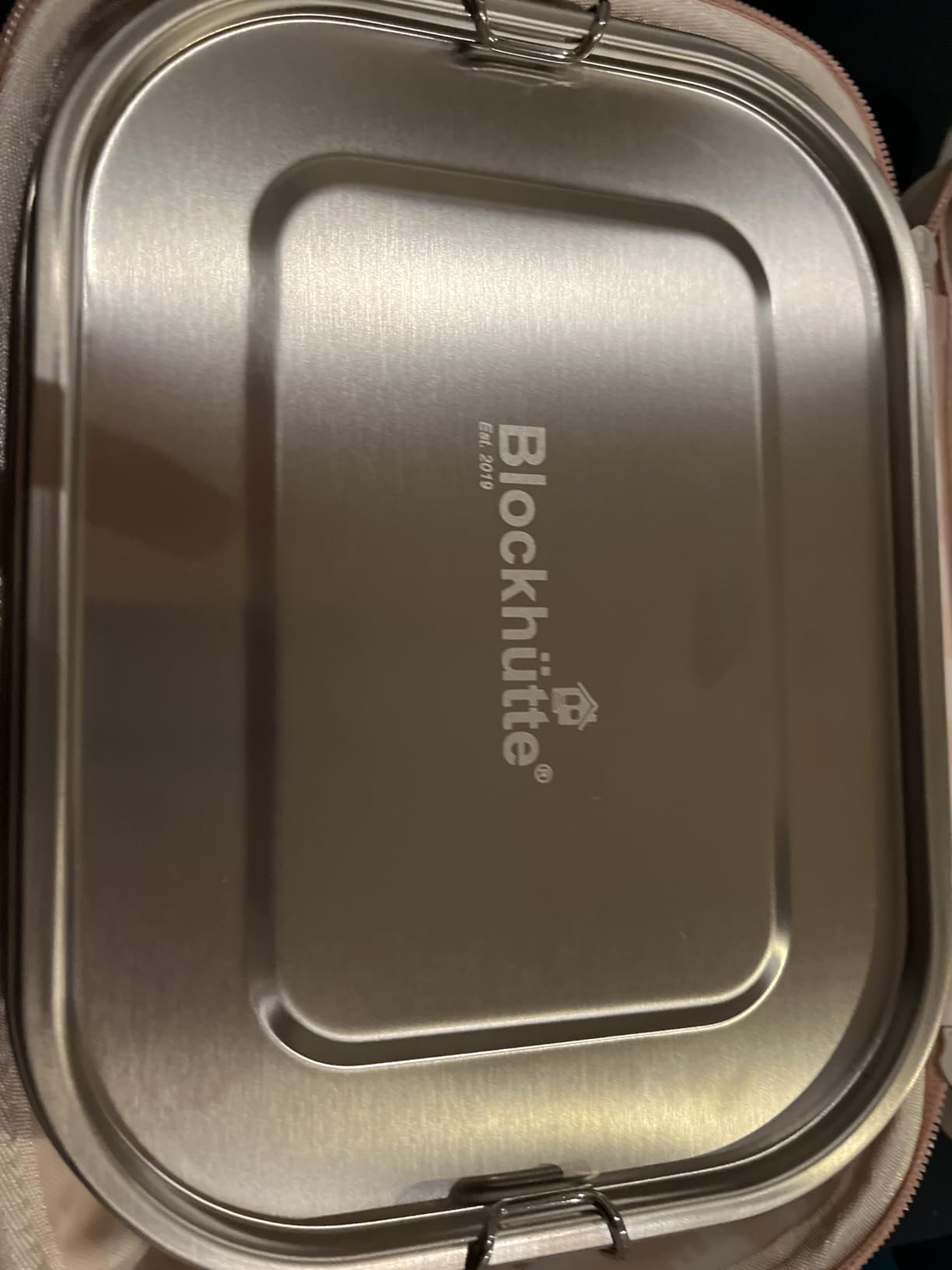 Blockhuttee Stainless Steel Lunch Box, 27oz with Free Sealing, Bento Box 3 Compartments, Leak-Proof Food Containers, Metal Lunchbox for Travel & Work, Eco-Friendly Meal Storage Solution customer photo 2