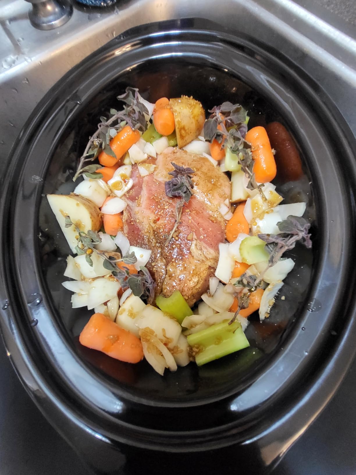 Hamilton Beach 6 Quart Slow Cooker With 3 Cooking Settings customer photo 2