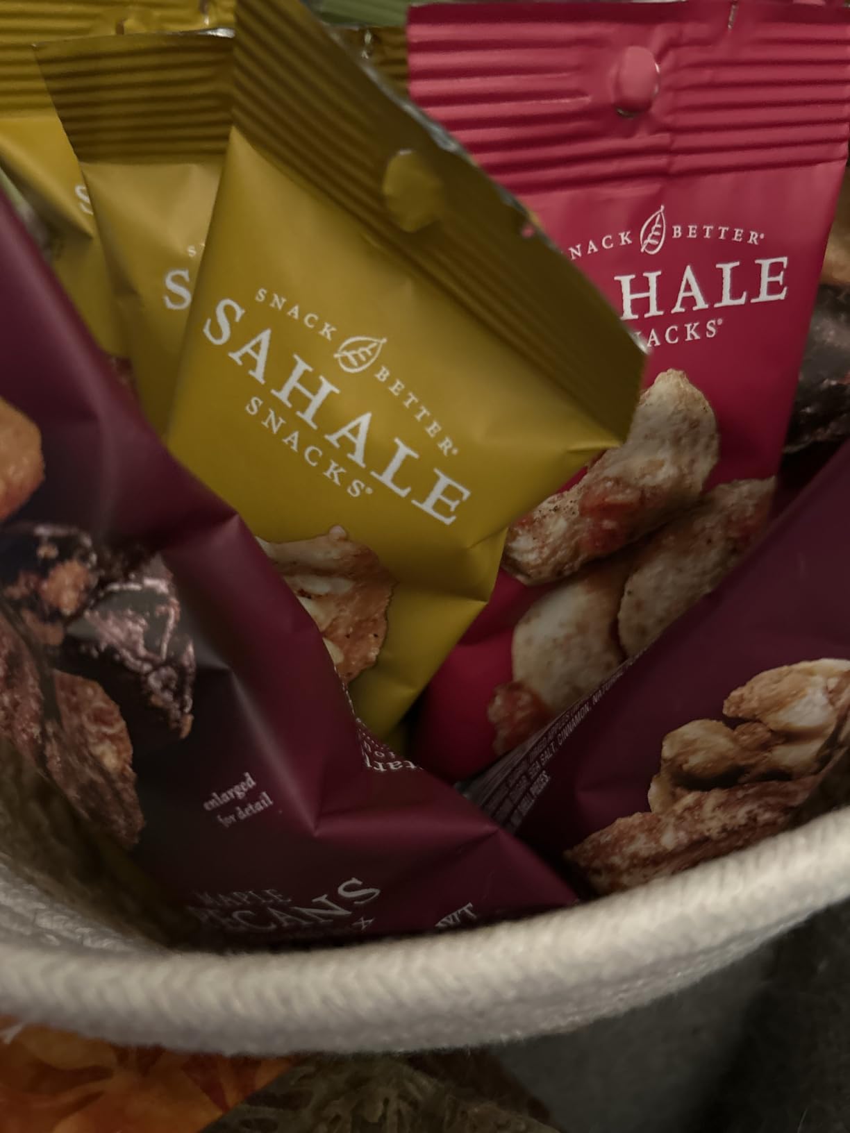 Sahale Snacks Glazed Mix Nut Blend Variety Pack, 1.5 Oz Grab & Go Bags (12 Total Packs), Four Different Dry-Roasted Deluxe Mixed Nuts Blends, Non-GMO Kosher & Certified Gluten-Free Snacks customer photo 1