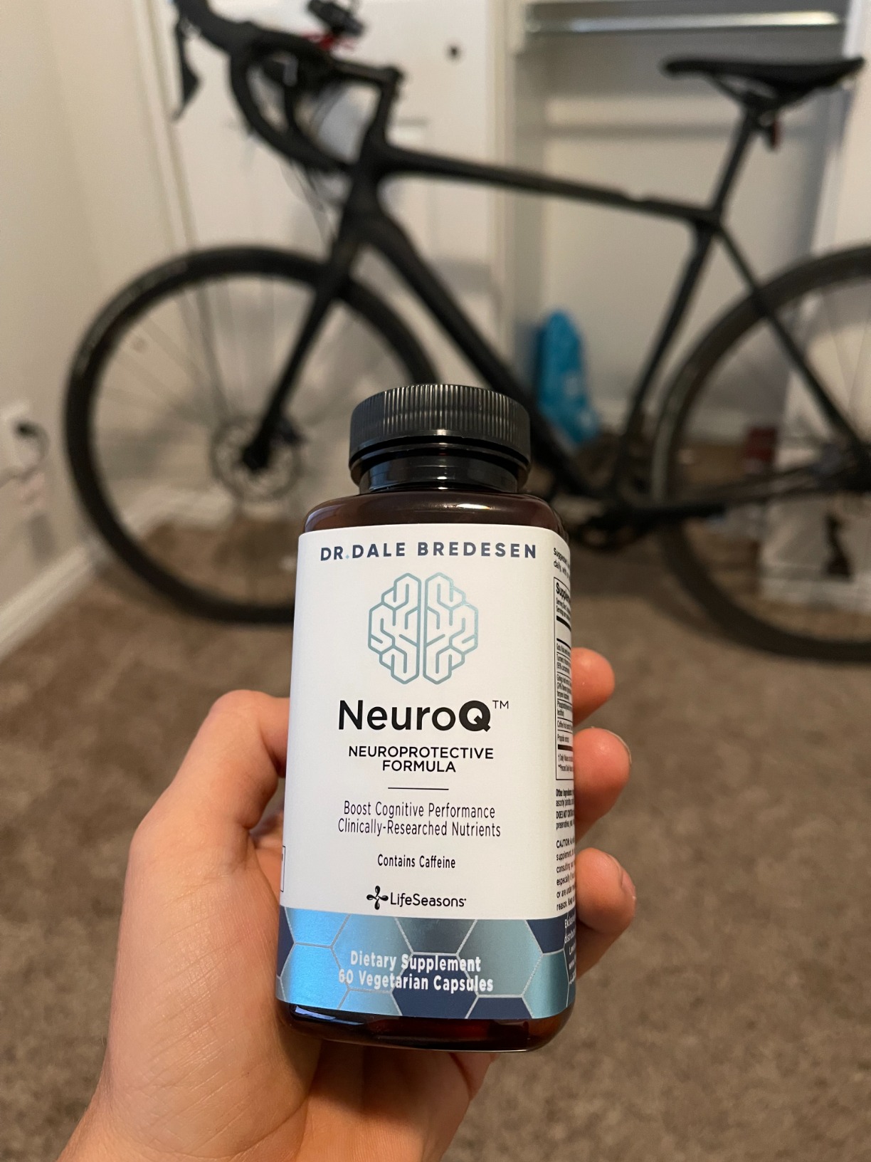 NeuroQ Memory & Focus | Formulated by Neurologist Dr. Dale Bredesen | Addresses All 4 Causes of Cognitive Decline | Ginkgo Biloba, Phosphatidylserine, Gotu Kola, Coffee Fruit, Turmeric & Propolis customer photo 2