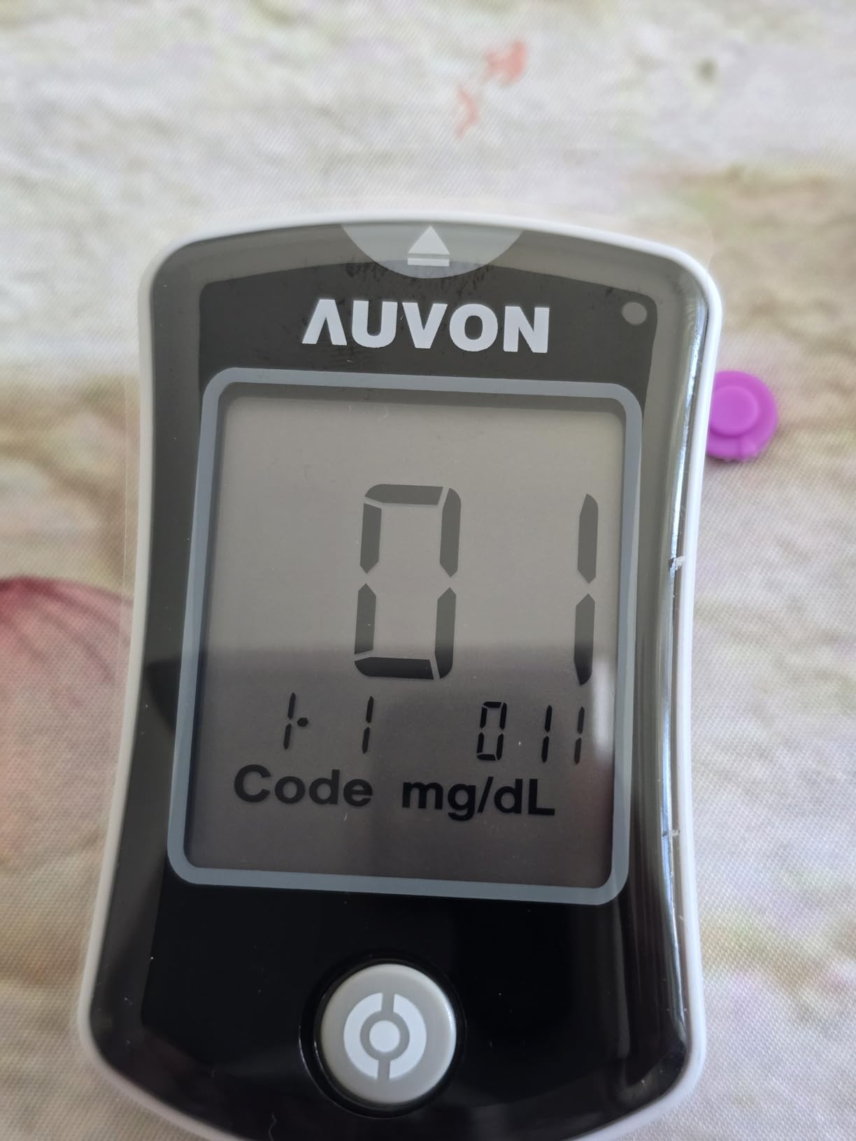 AUVON Blood Glucose Monitor Kit for Accurate Test, Diabetes Testing Kit with 100 Glucometer Strips, 100 30G Lancets customer photo 1