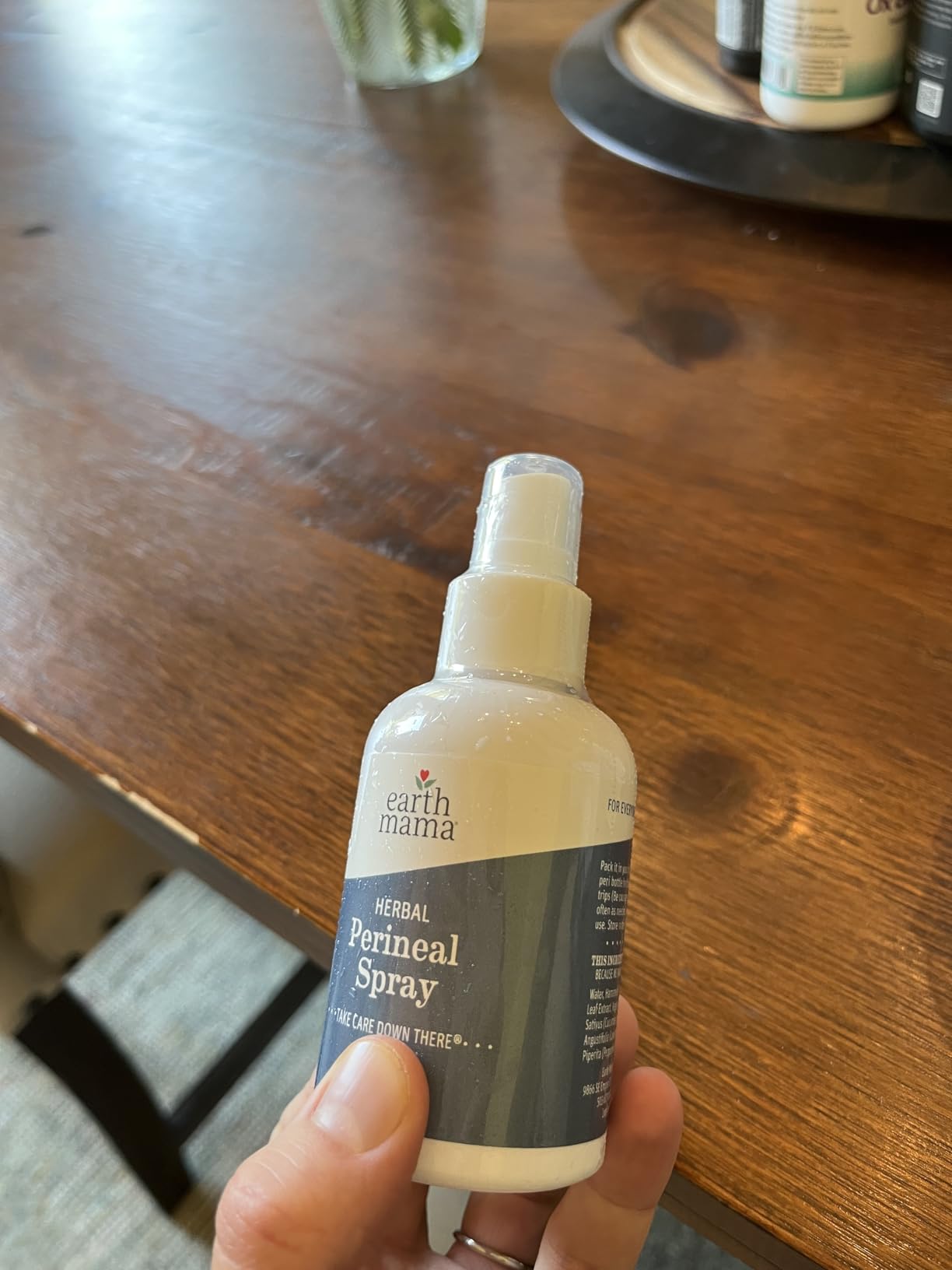 Earth Mama Postpartum Recovery Kit, Take Care Down There Trifecta with Organic Perineal Balm, Sitz Bath & Herbal Peri Spray, 3-Piece Set customer photo 1
