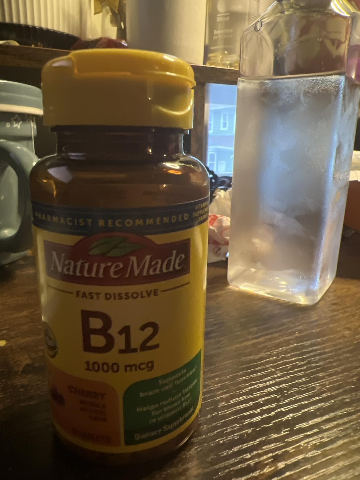 Nature Made Vitamin B12 1000 mcg, Easy to Take Vitamin B12 Sublingual Tablets for Energy Metabolism Support, 150 Sugar Free Fast Dissolve Tablets, 150 Day Supply customer photo 2