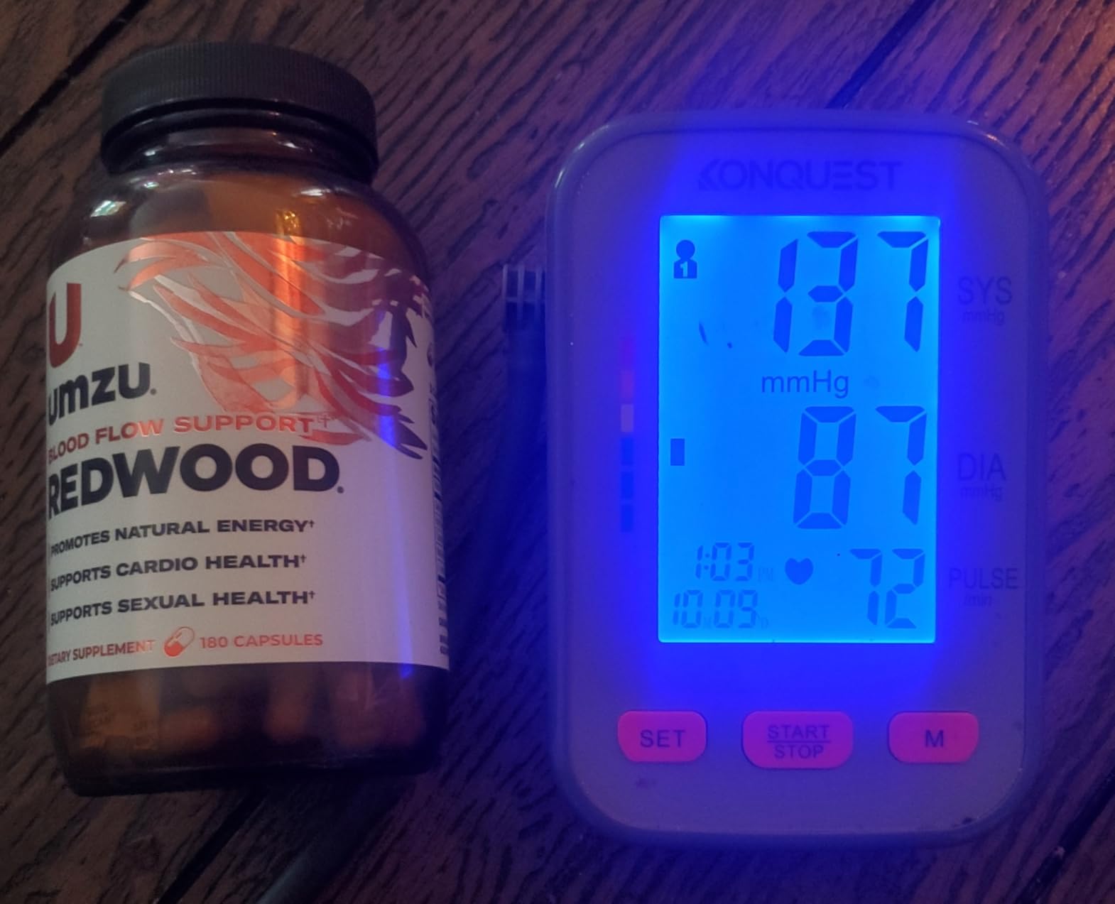 UMZU Redwood Nitric Oxide Booster, (30 Day Supply) - Vitamin C, Garlic & Horse Chestnut - Healthy Circulation & Endurance - Daily Cardiovascular Support Nitric Oxide Supplement Blood Flow Supplement customer photo 1