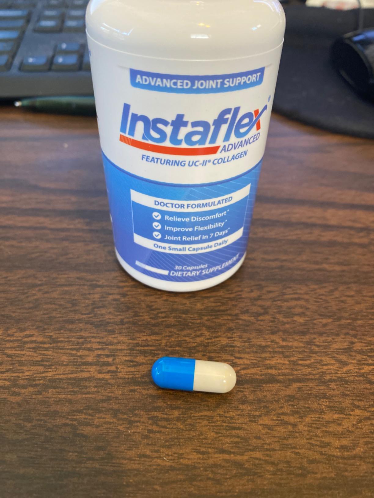 Instaflex Advanced Joint Support - Doctor Formulated Joint Relief Supplement, Featuring Collagen & 5 Other Joint Discomfort Fighting Ingredients - Capsule - 14 Count customer photo 2