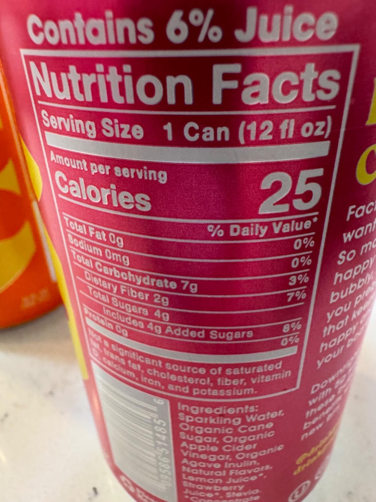 Olipop Prebiotic Soda, Sparkling Water & Fruit Juice, Short List, 12 Oz, 12 Pack customer photo 2