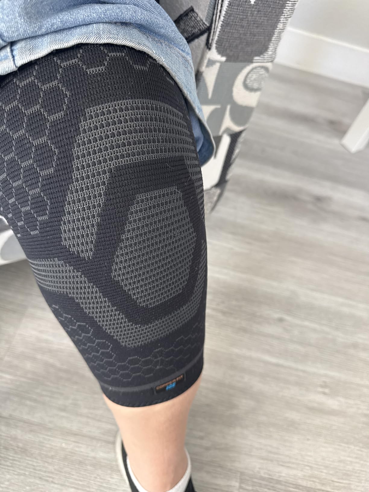 Copper Fit ICE Knee Compression Sleeve Infused with Menthol customer photo 2