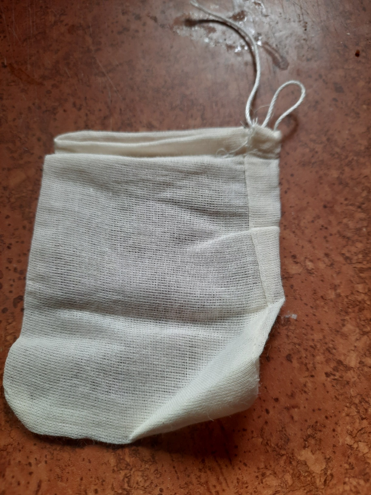 Tea Filter Bags, 50 Pack Housim Reusable Cotton Tea Bags Empty Unbleached Strainer Filter Bags ECO Friendly Tea/Herb Brew Bags Loose Leaf Tea Infuser for Home Office Travel (3.1 x 3.9Inch) customer photo 2
