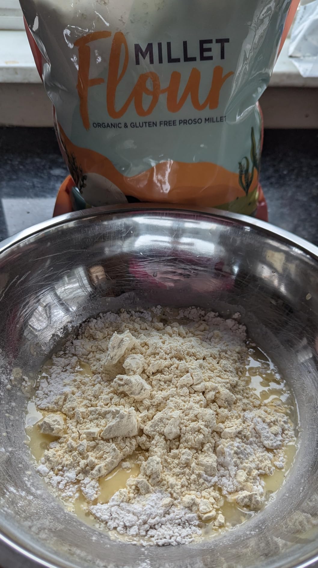 Millet Flour 3 pounds USDA Organic, certified gluten free, sourced 100% from the USA dry milled with no additives customer photo 2