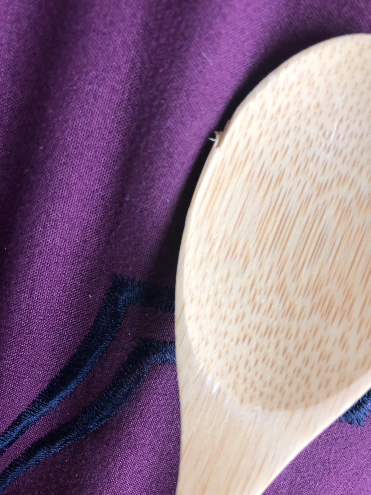 UPTRUST 2 Set Bamboo Cutlery Set Bamboo Travel Utensil Reusable Table Cutlery Fork Knife Spoon Chopsticks Straw Cleaning Brush for Travel Picnic School Office customer photo 2