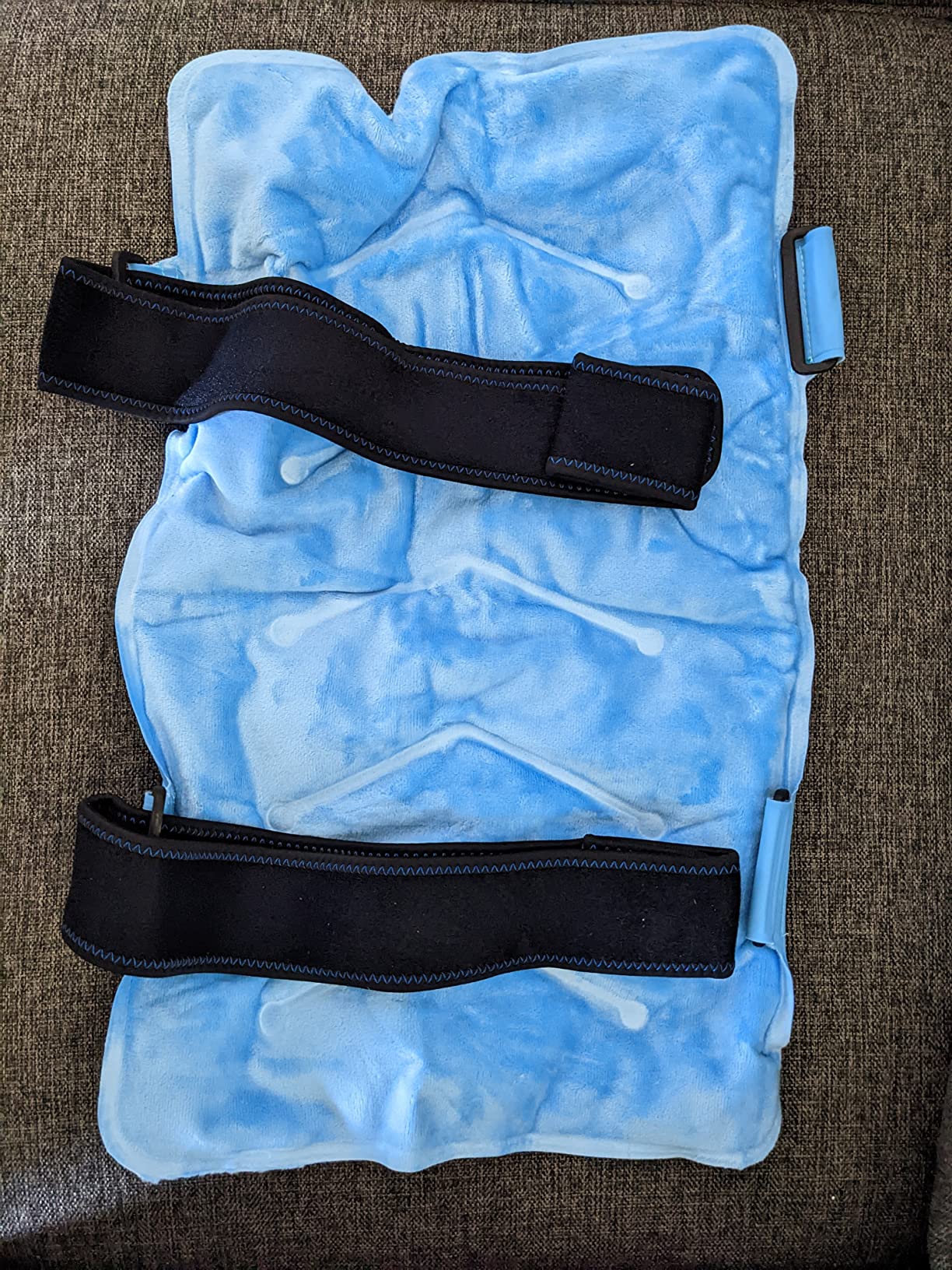 REVIX XXL Full Back Ice Pack Wrap, Reusable Gel Cold Compress for Upper and Lower Back, Long-Lasting Flexible Ice Pack for Muscle Fatigue, Soreness, and Post-Workout Recovery customer photo 1