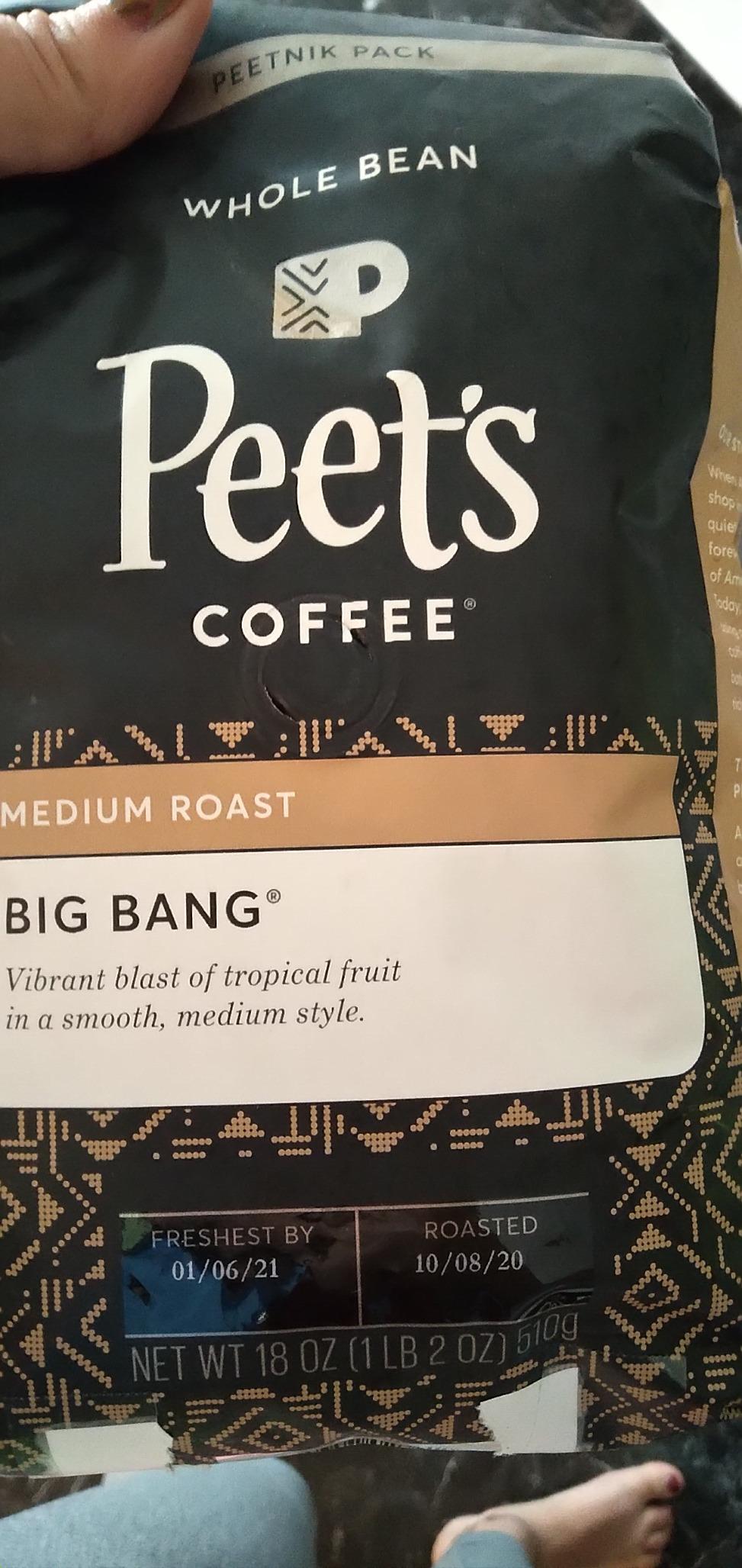 Peet's Coffee, Medium Roast Ground Coffee, 100% Arabica Coffee - Single Origin Brazil 18 Ounce Bag customer photo 1
