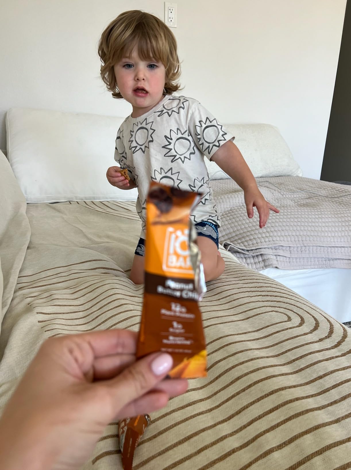 IQBAR Clean Plant Protein Bars - Peanut Butter Chip - 12 Count - Keto, Vegan, High Fiber, Gluten and Dairy Free, Low Sugar Snack - Brain and Body Nutrients customer photo 2
