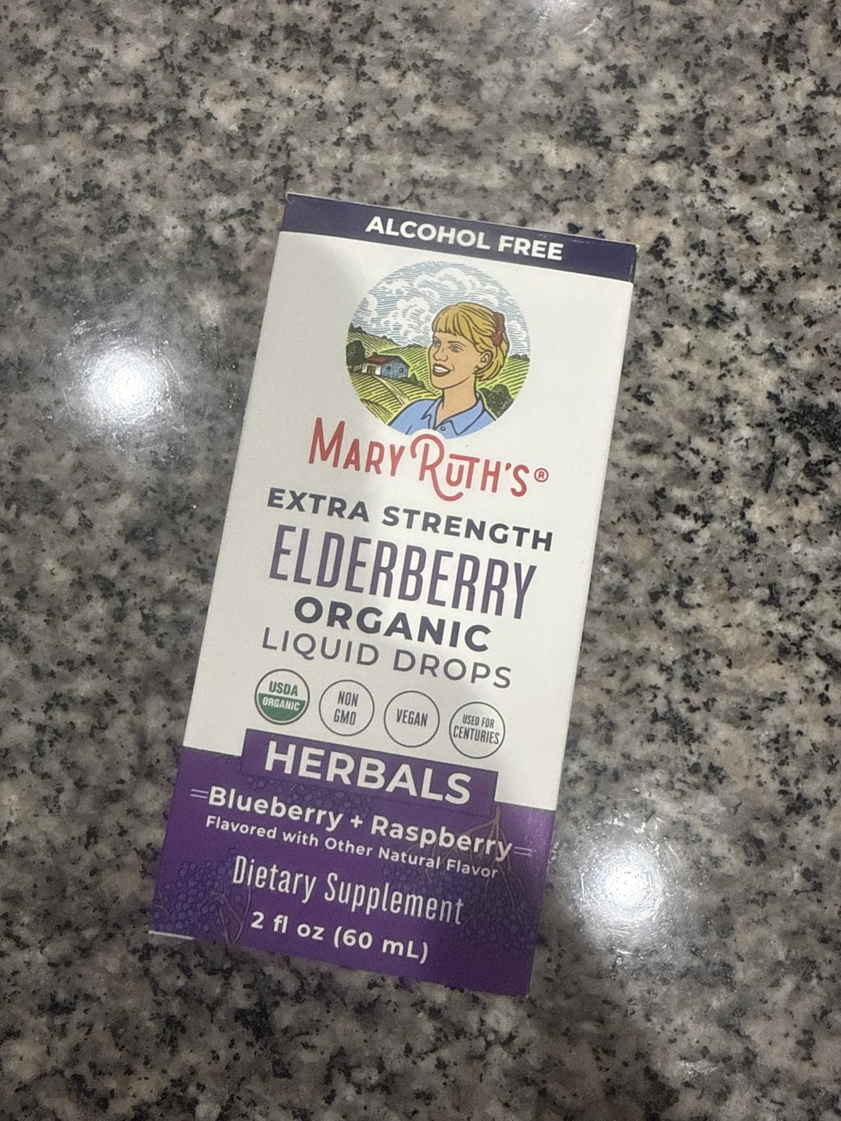 MaryRuth Organics Elderberry Syrup Extra Strength, USDA Organic Elderberry, Sugar Free Adults & Kids Immune Support Supplement for Ages 1+, Clean Label Project Verified, Vegan, Gluten Free, 2 Fl Oz customer photo 2