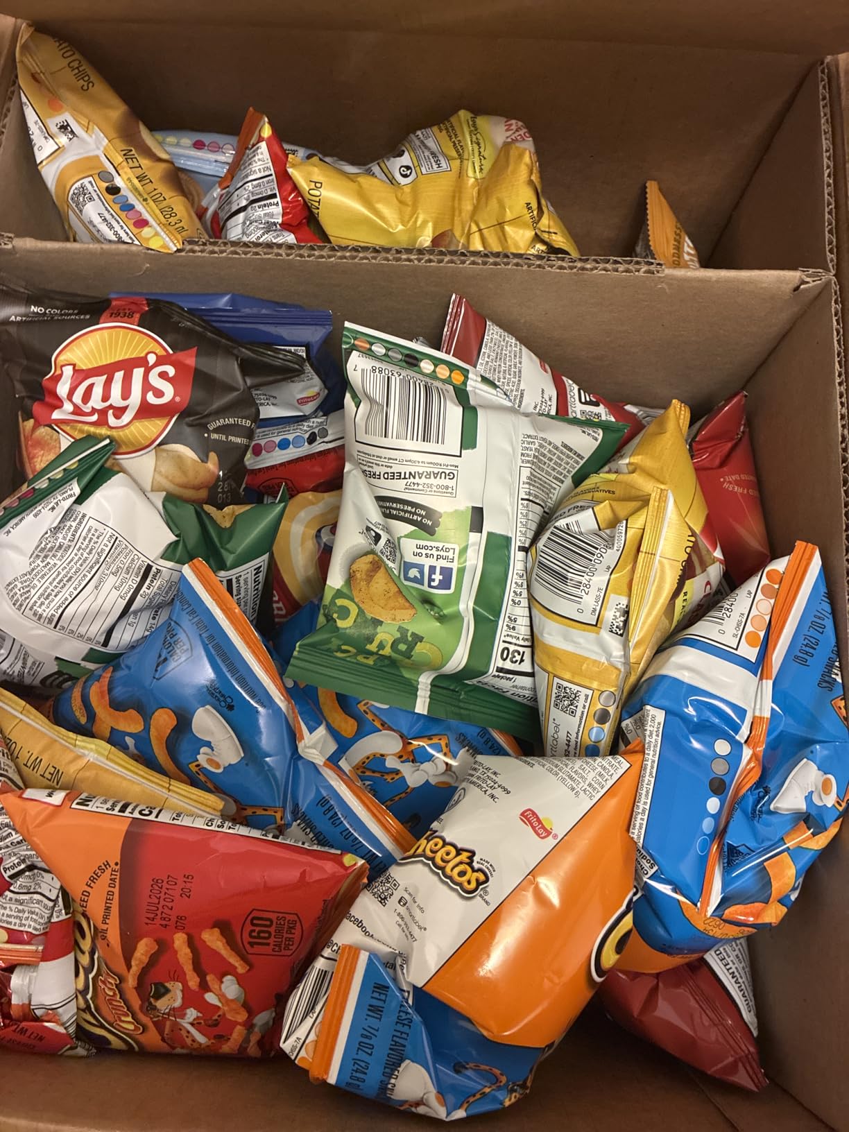 Frito-Lay Ultimate Classic Snacks Package, Variety Assortment of Chips, Cookies, Crackers, & Nuts (Pack of 40) customer photo 2