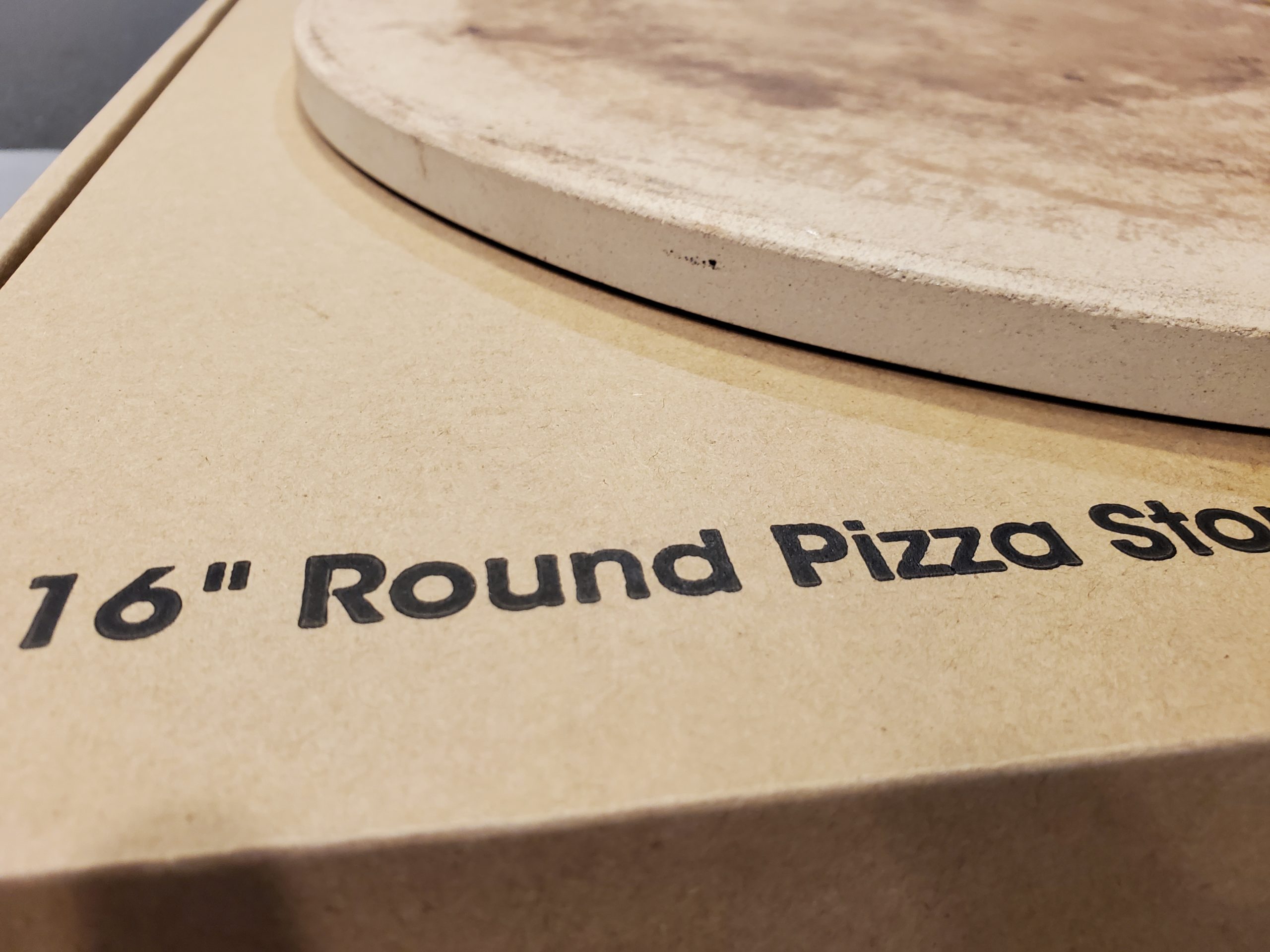 Unicook 16 Inch Round Pizza Stone, Heavy Duty Cordierite Bread Baking Stone for Oven and Grill, Thermal Shock Resistant, Ideal for Baking Crisp Crust Pizza, Bread and More, Includes Scraper customer photo 2