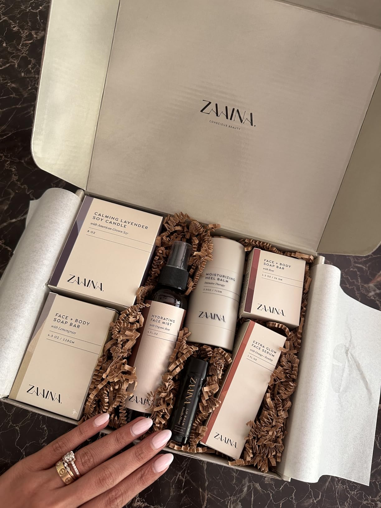 Luxury Spa Gift Basket for Women - Self Care Gifts, Relaxation & Pampering Spa Set, Birthday Gifts for Women, Bath & Body Care Package, Wellness Gift Box for Mom, Wife, Girlfriend, Friend - USA Made customer photo 1