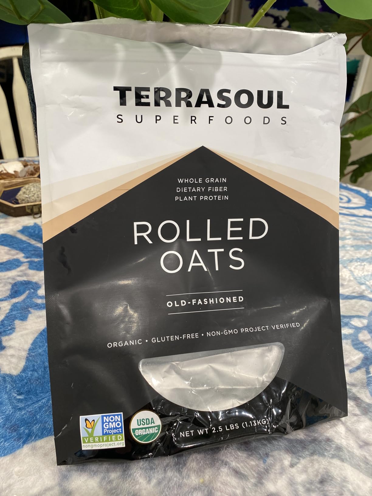 Terrasoul Superfoods Organic Rolled Oats, 5 lbs - Gluten-Free | Old-Fashioned | Whole Grain customer photo 2