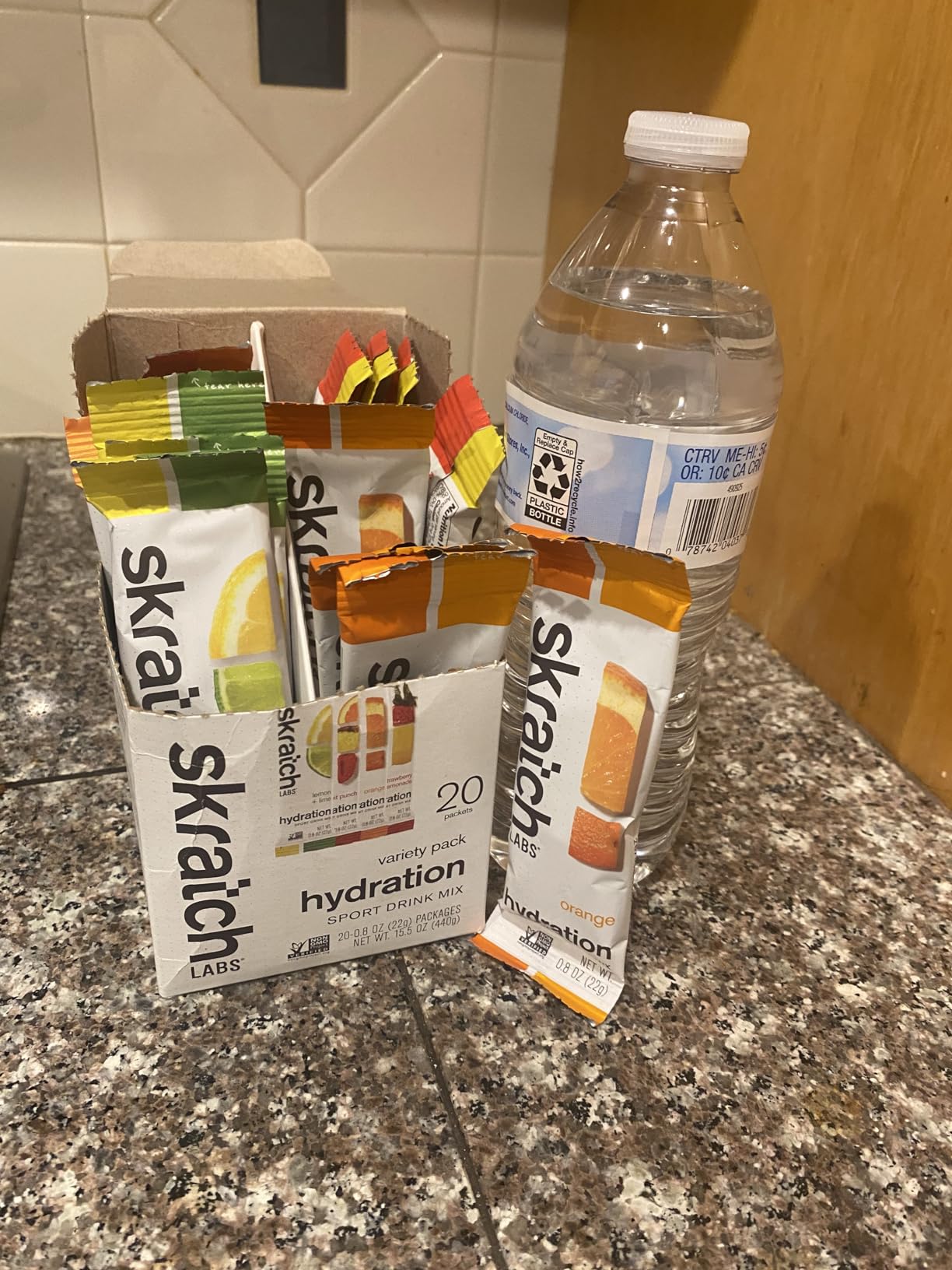 Skratch Labs Hydration Packets - Hydration Drink Mix, Variety Pack (20 Single Serving Packets) - Electrolyte Powder for Athletes, Gluten Free, Vegan, Kosher customer photo 1