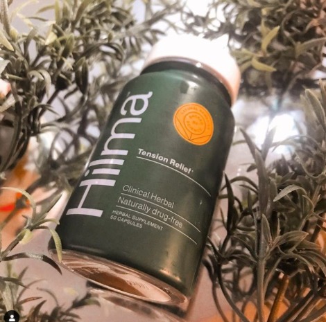 Hilma Natural Tension Headache Relief, Supplements with Magnesium, Boswellia and Feverfew, 50 Vegan Capsules customer photo 2