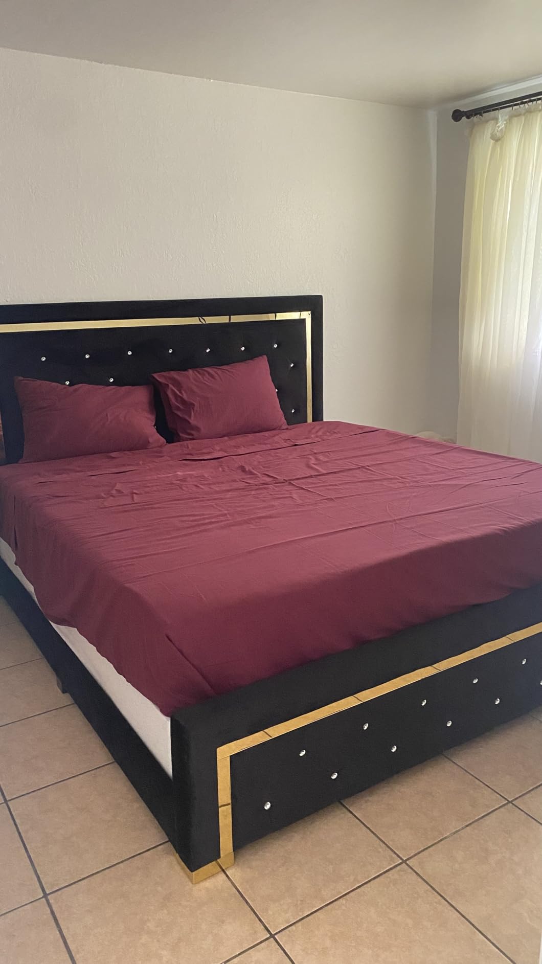 LANE LINEN 100% Organic Cotton Sheets Queen Size Bed Set, Machine Wash Eco Friendly Sustainably Produced Cotton Queen Sheet Set, Soft & Comfy Long Staple Naturally Cooling Sheets - Mineral customer photo 2