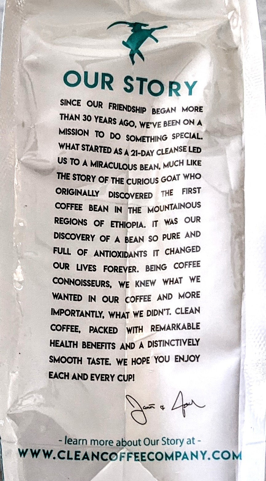 Clean Coffee Co. - Low Acid Dark Roast, Tested for Molds and Toxins, Honduras Blend, Notes of Caramel, Dark Chocolate, and Toasted Malts (Ground, 12 oz Bag) customer photo 2
