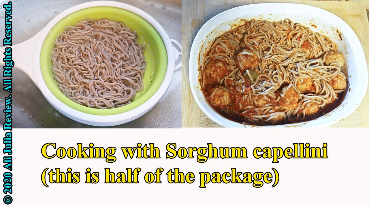 Big Green Organic Food- Organic Sorghum Capellini, 8.8oz, Gluten-Free, Non-GMO (1) customer photo 1