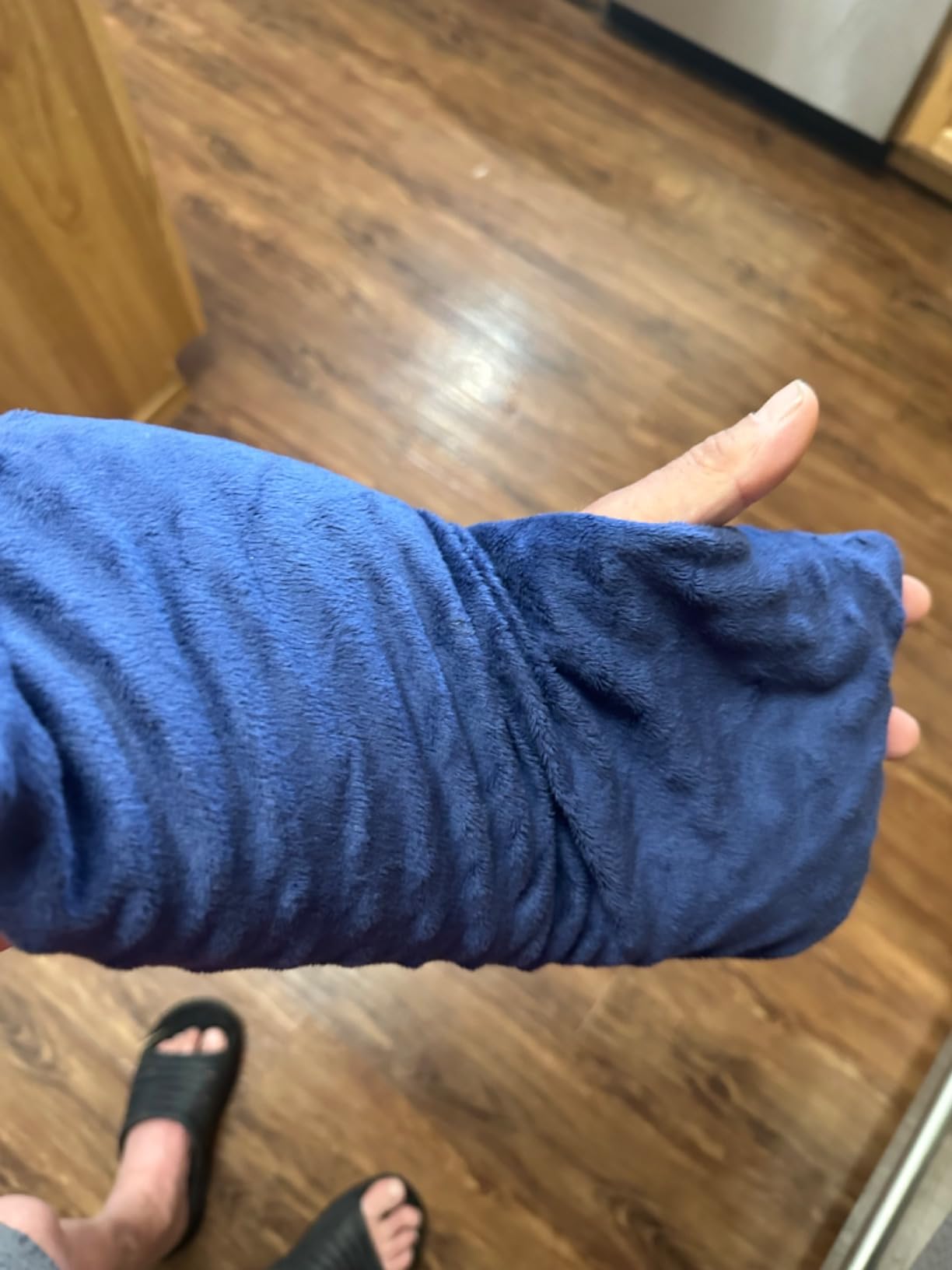 Microwave Heating pad for Neck and Shoulders- Microwavable Heating pad- Cool & hot Moist Heat Pack- Weighted Bean Bag Pads Shoulder Therapy wrap for Pain Relief- Pillow Filled with Flaxseed buckwheat customer photo 2