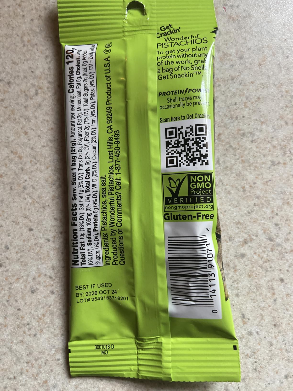 Wonderful Pistachios No Shells, 3 Flavors Mixed Variety Pack of 9 (0.75 Ounce), Roasted & Salted Nuts customer photo 2