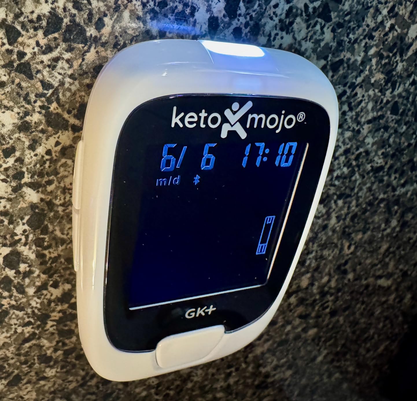 KETO-MOJO GK+ Bluetooth Glucose & Ketone Testing Kit with Free APP for Ketosis & Diabetes Support customer photo 1