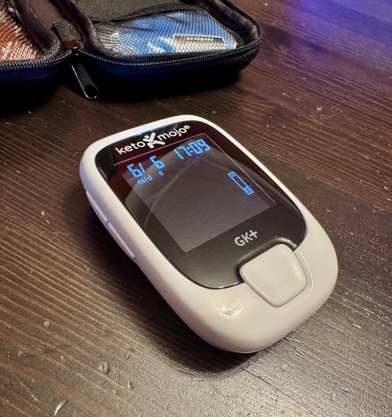 KETO-MOJO GK+ Bluetooth Glucose & Ketone Testing Kit with Free APP for Ketosis & Diabetes Support customer photo 2