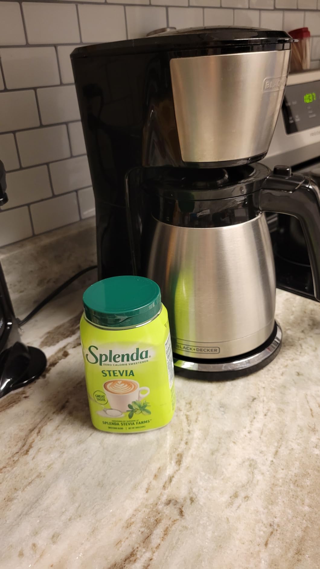 SPLENDA Stevia Zero Calorie Sweetener, Plant Based Sugar Substitute Granulated Powder, 19 oz Jar customer photo 1
