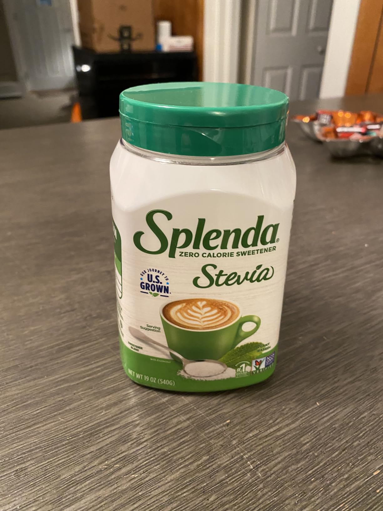 SPLENDA Stevia Zero Calorie Sweetener, Plant Based Sugar Substitute Granulated Powder, 19 oz Jar customer photo 2