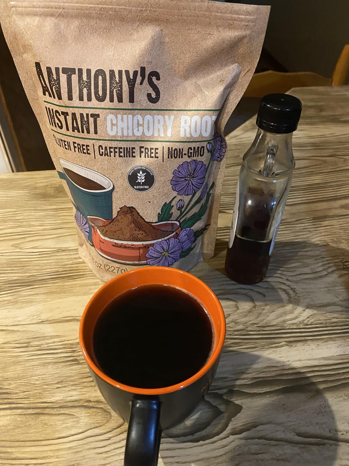 Anthony's Instant Chicory Root, 8 oz, Gluten Free, Caffeine Free, Non GMO, Coffee Alternative customer photo 2