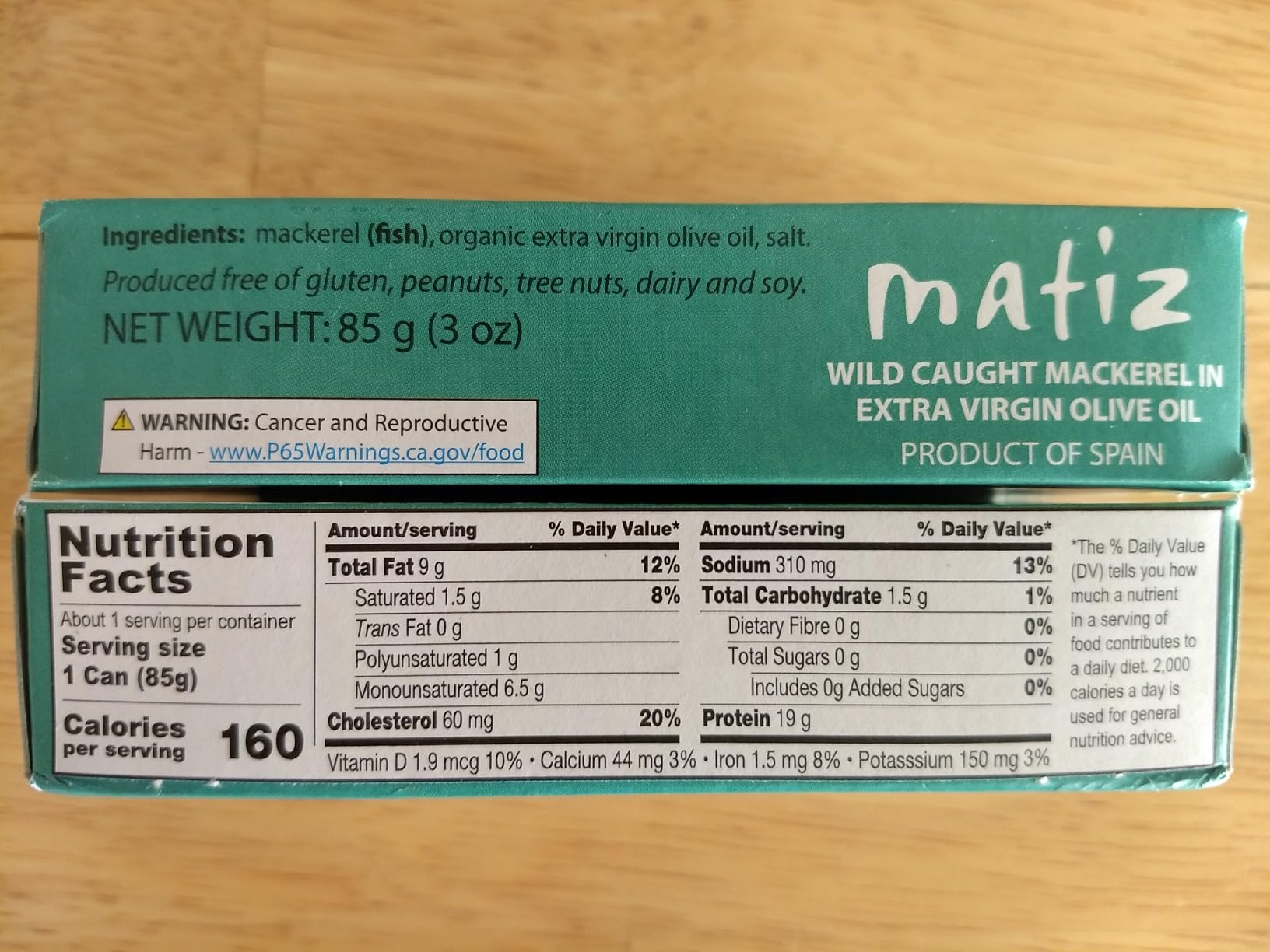 Matiz Mackerel in Extra Virgin Olive Oil | 3 Ounces | Spanish Natural Artisan Wild Caught Fish (5 Pack) customer photo 1