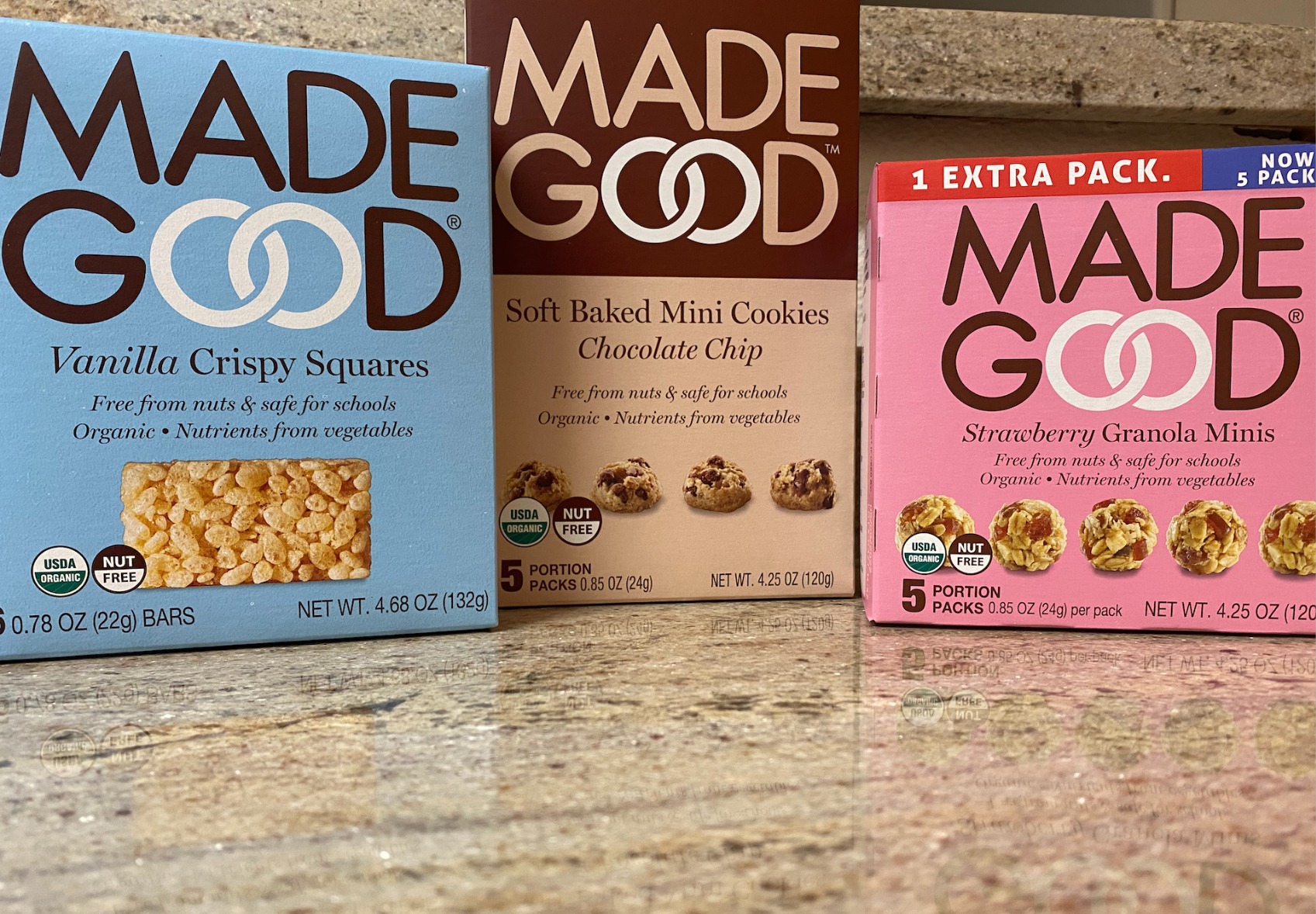 MadeGood Organic Strawberry Granola Bites, 5ct x 0.85oz customer photo 1